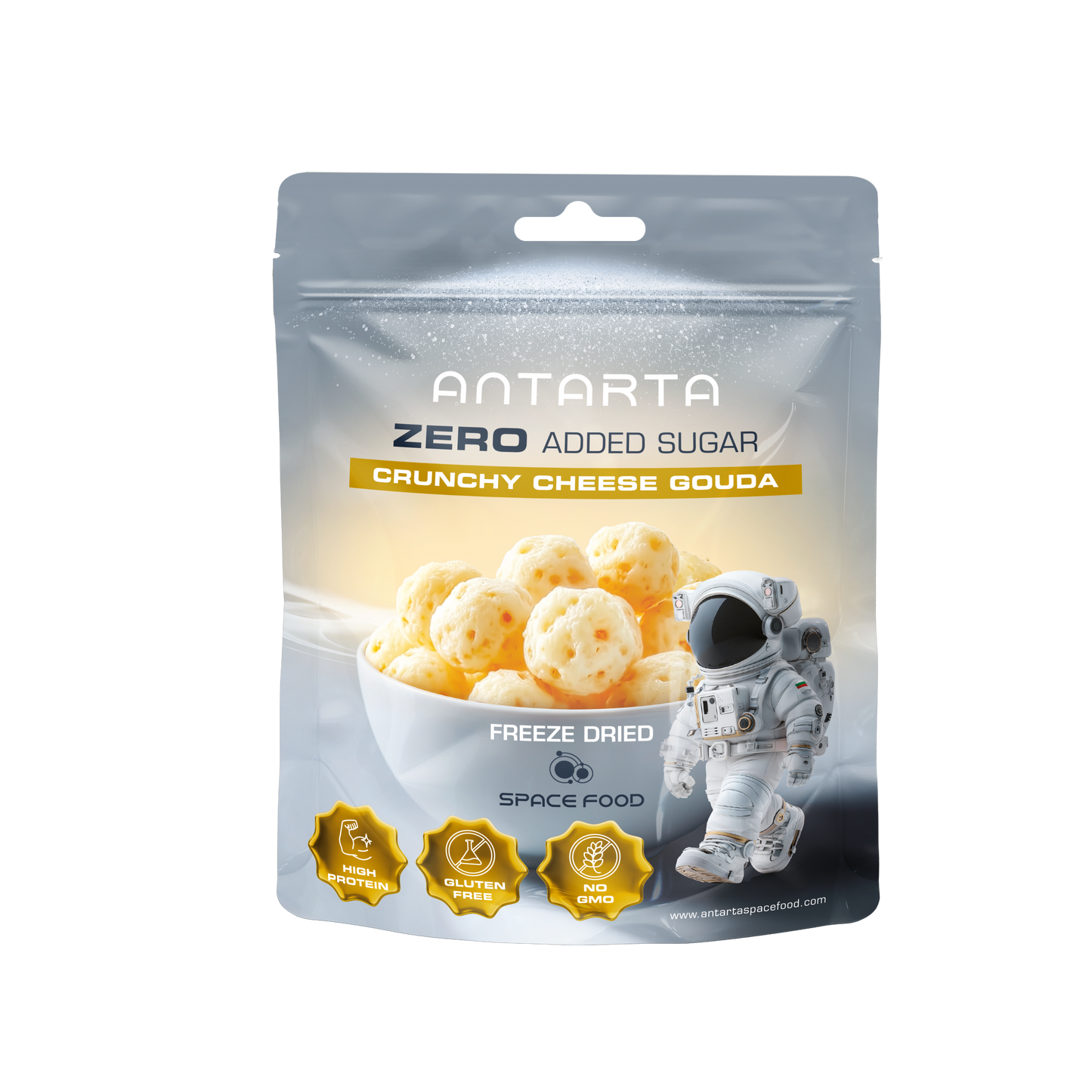 Gefriergetrockneter Gouda – Knuspriger Protein-Snack