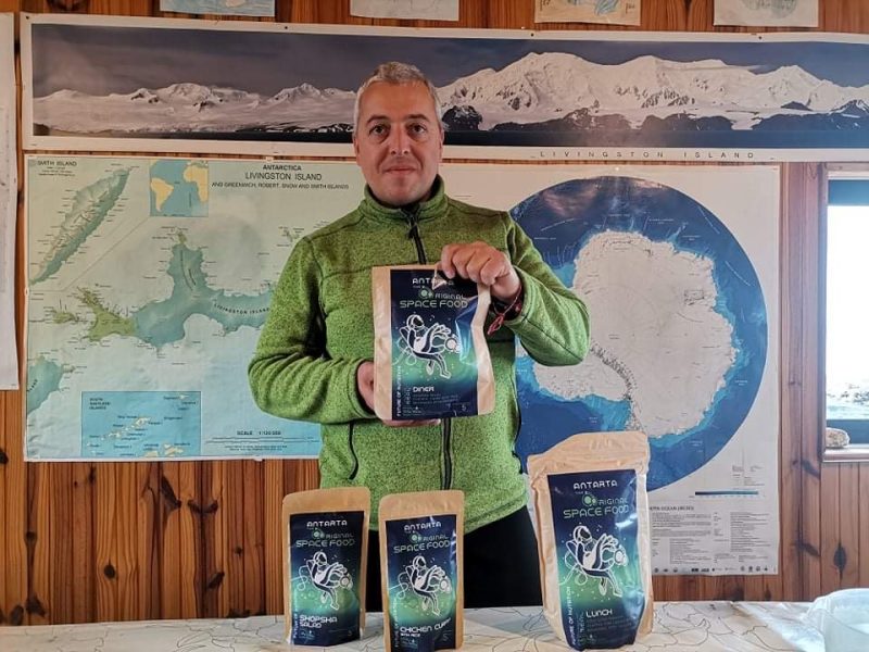 Antarta Space Food Lands On Antarctica