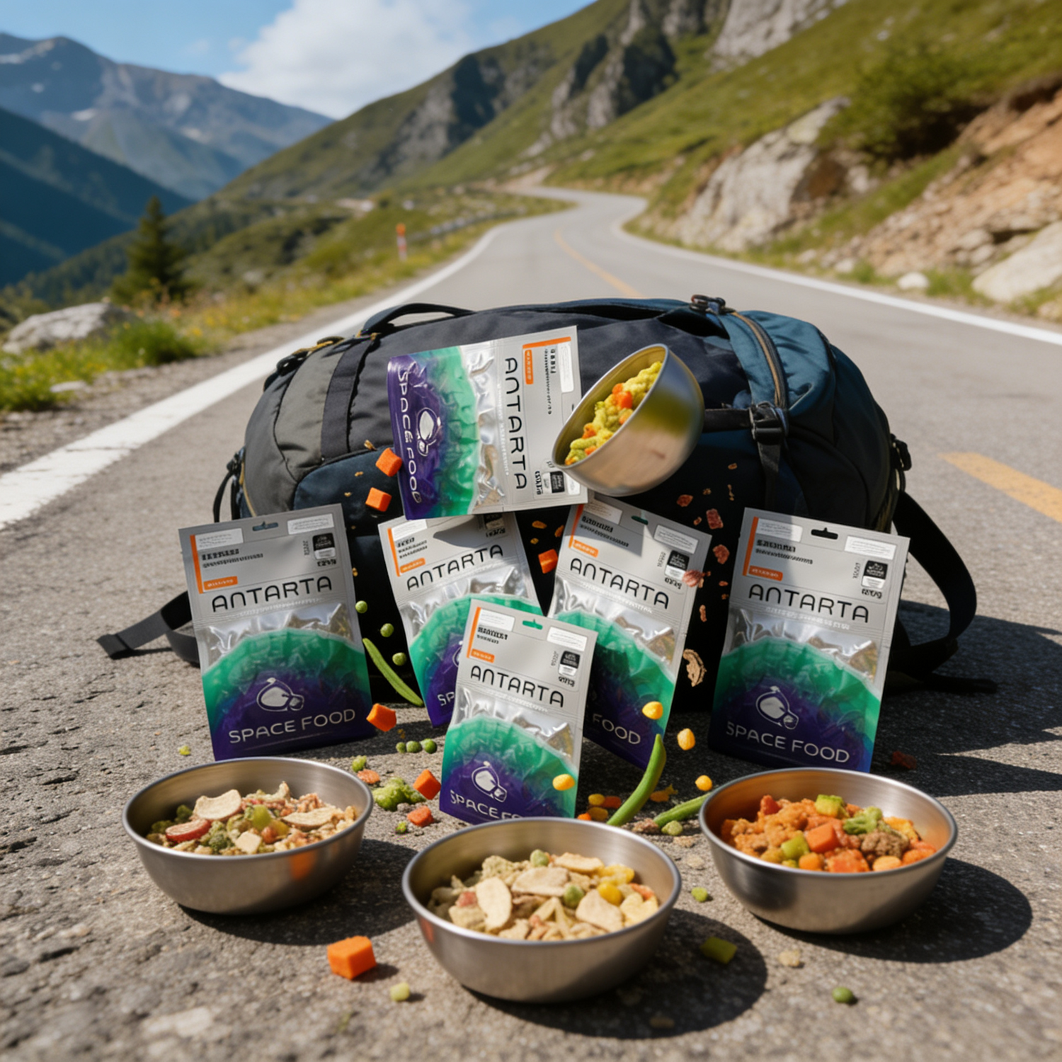 Freeze-dried menus