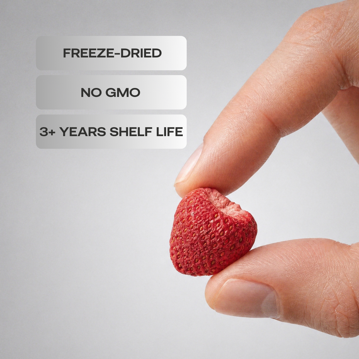 Freeze-dried Natural Strawberries
