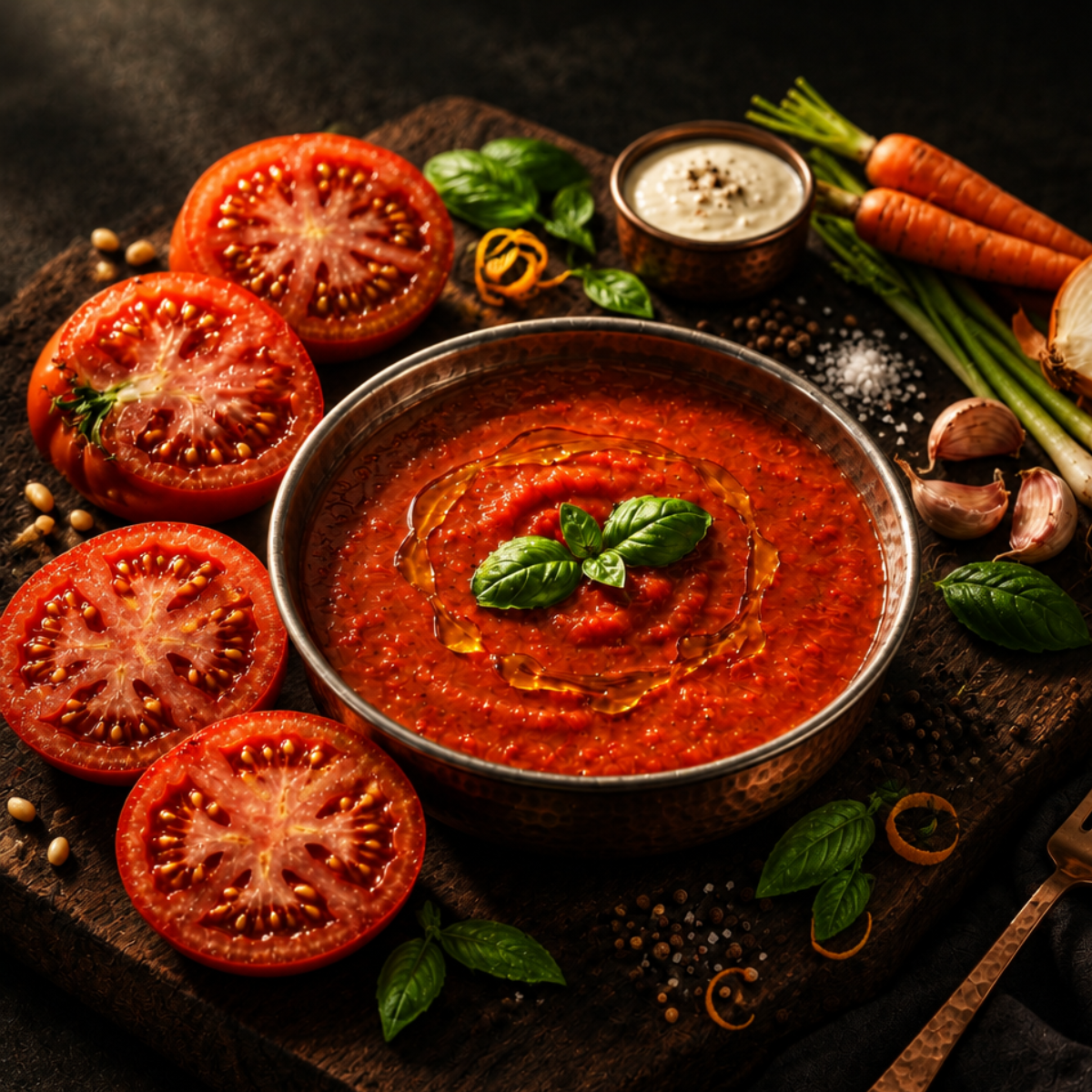 Tomatencremesuppe