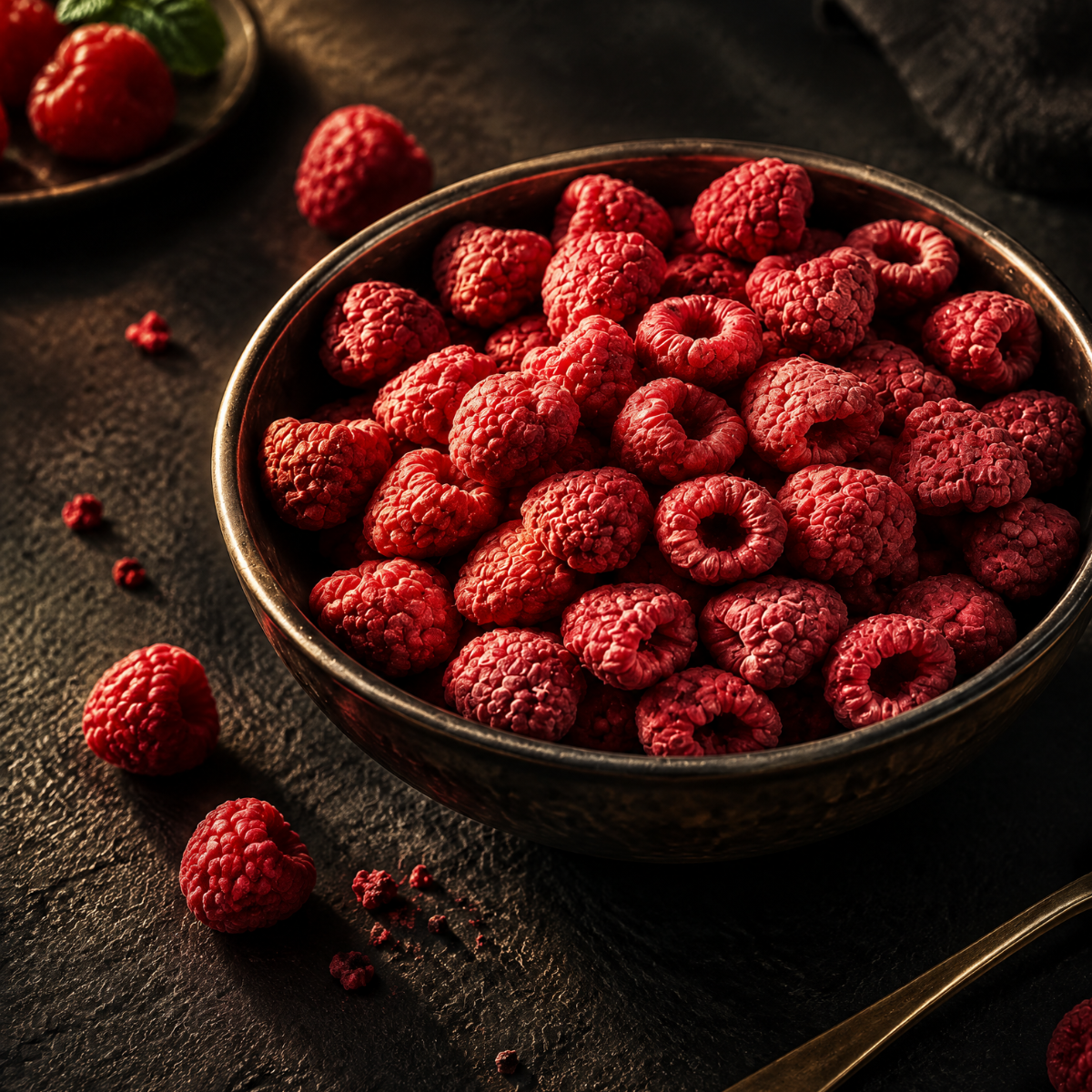 Freeze-dried Natural Raspberries