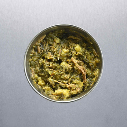 Beef with Spinach and Potatoes