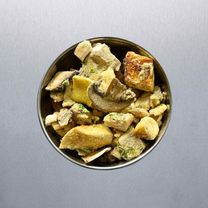 Freeze-dried Chicken with Mushrooms