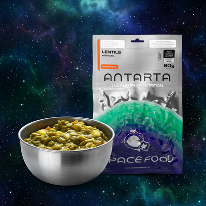 Linsen mit Tofu