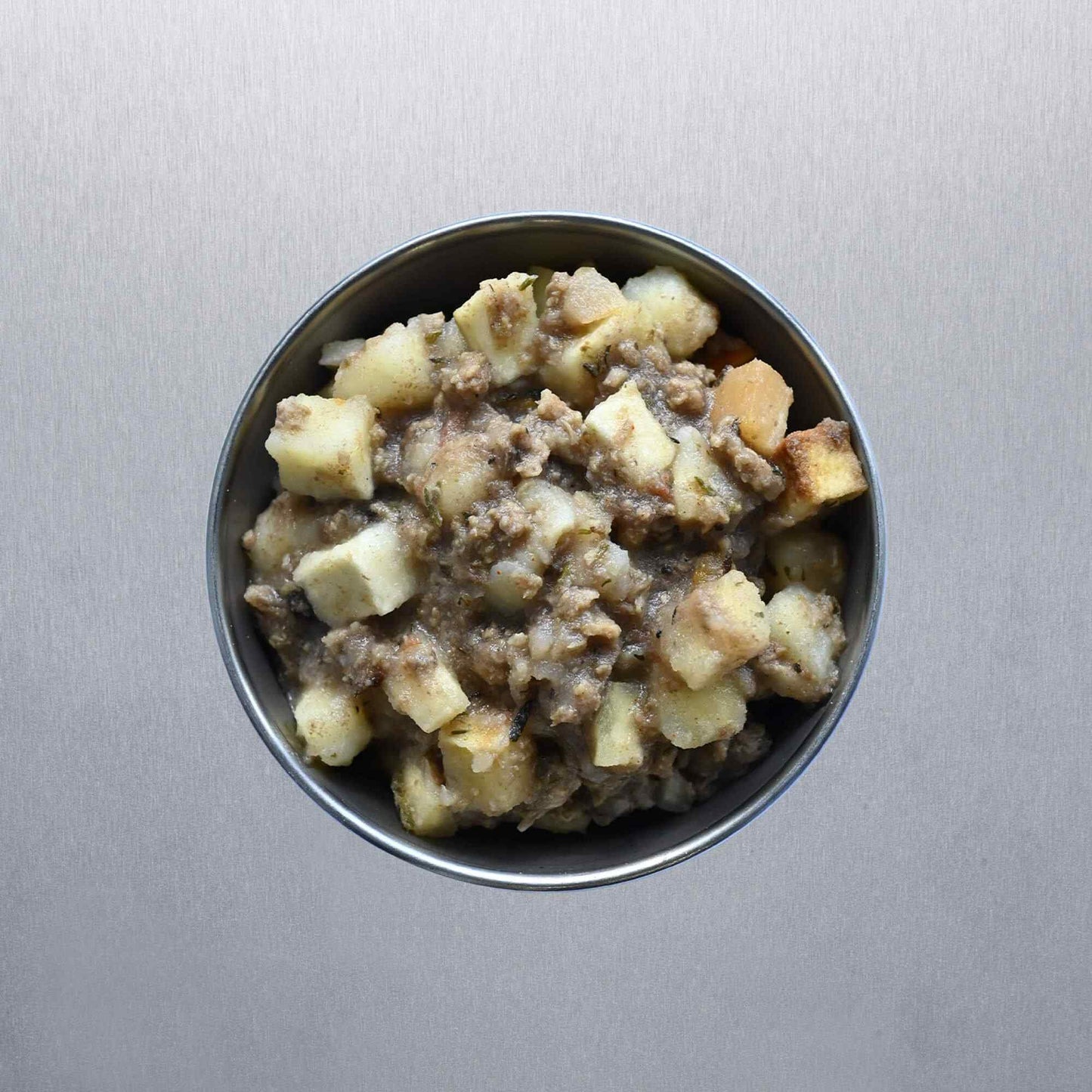 Moussaka with beef and potatoes