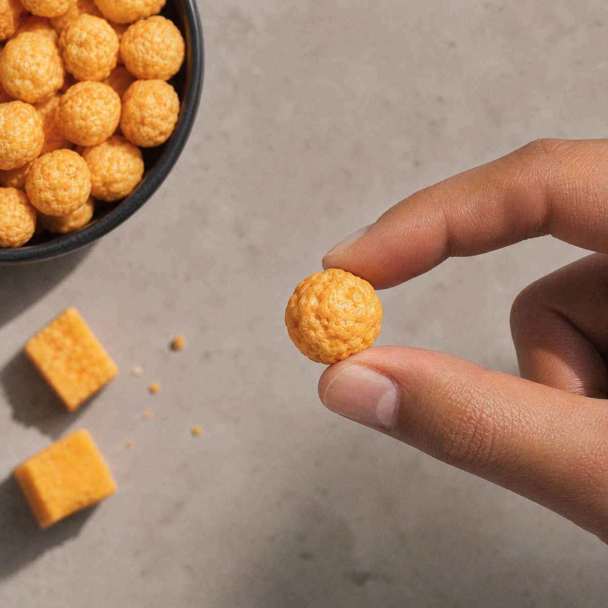Freeze-dried Crunchy Cheese Cheddar